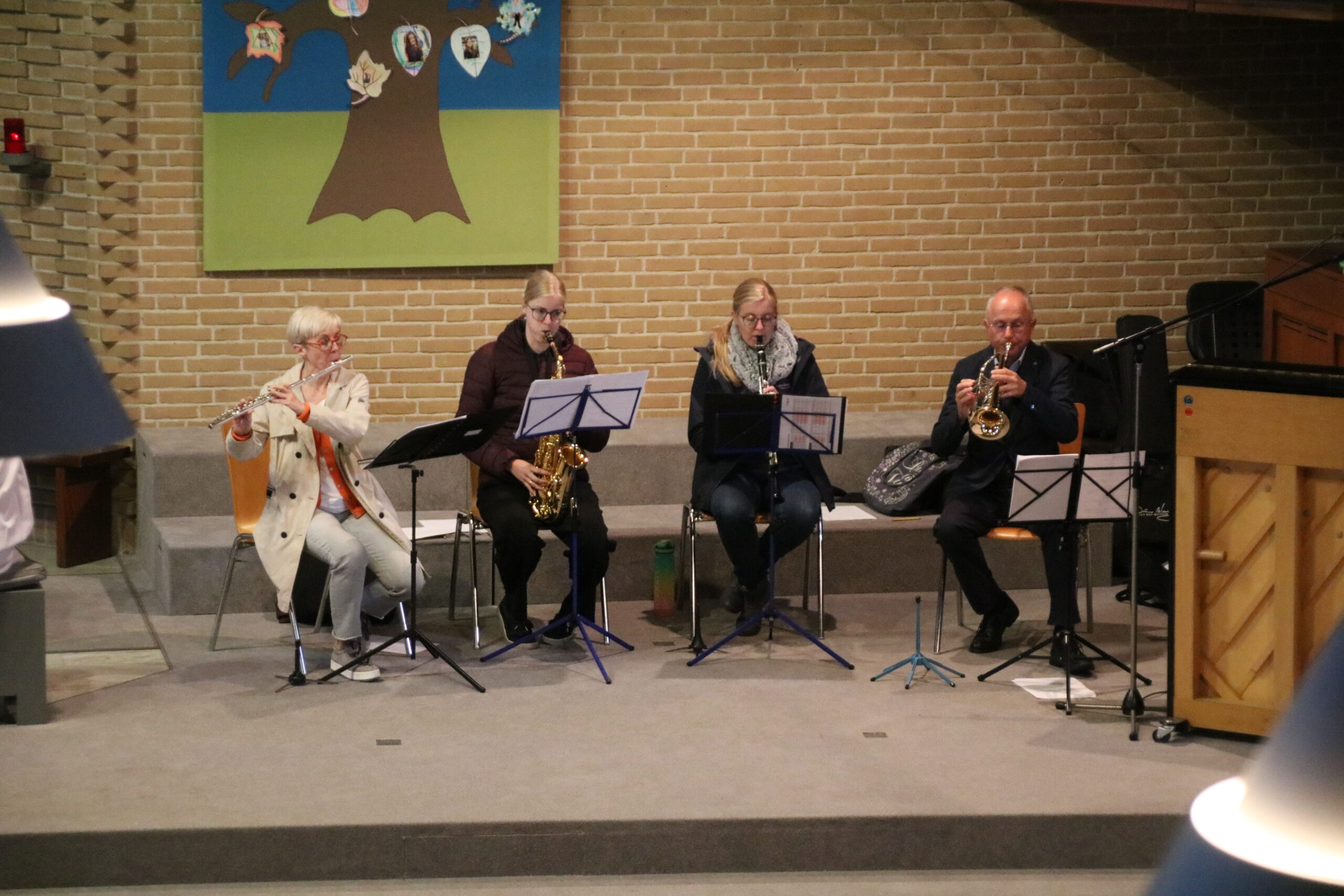 Erntedank mit dem Bläserensemble des Musikkollegs der Abtei Hamborn